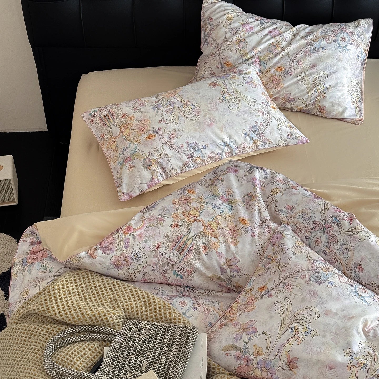 Svetanya Print Egyptian Cotton Bedding Sets Ru Queen King Size Bed Linens Pillowcase Sheet Duvet Cover Set