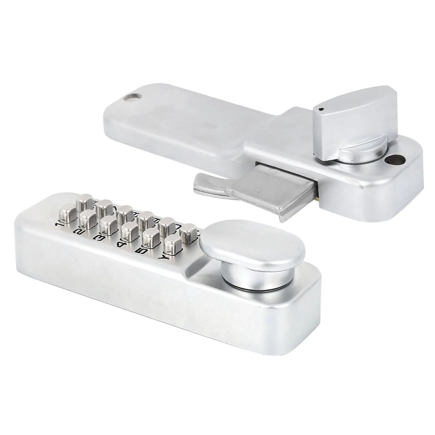 1‑11 Digits Mechanical Combination Lock Sliding Door Keyless Access for Kitchen  Balcony Passsword Lock Zinc Alloy Lock