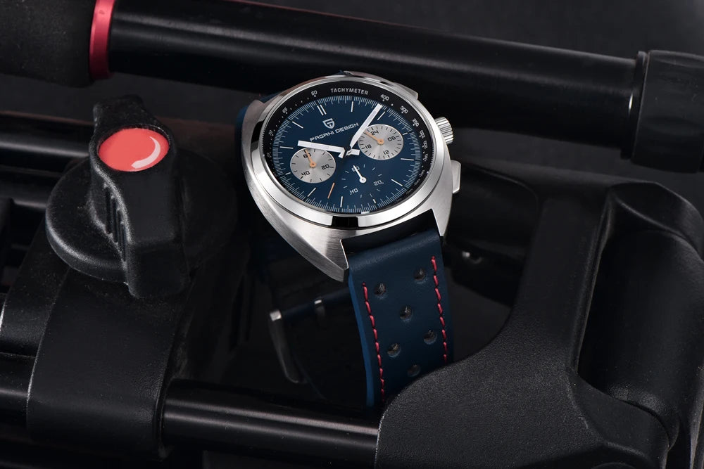 PAGANI DESIGN Men's Watch 2025 New Chronograph Luxury Quartz Watches For Man Gifts BOX Top Sapphire Mirror Sports Wristwatches