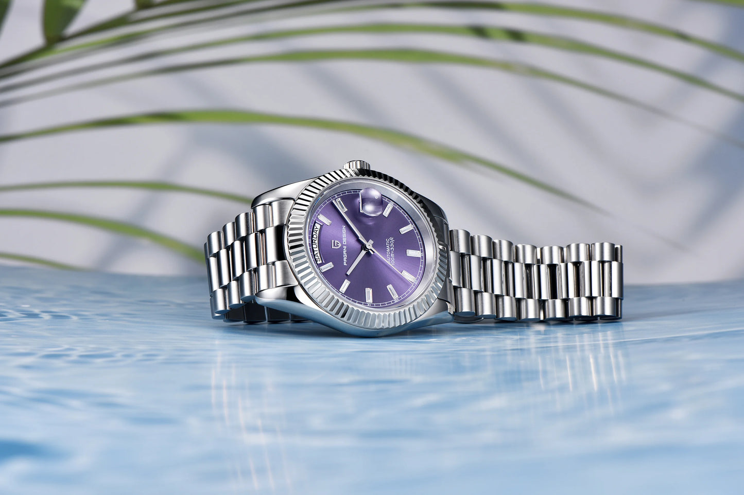 PAGANI DESIGN Men's Watches DD40 Gold White Luxury Automatic Watch Men TMI NH36A Date Week Mechanical Watches For Men 2025 New