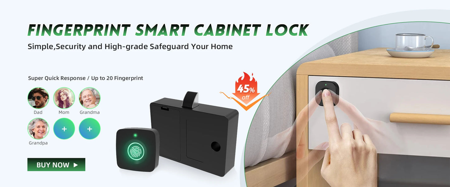NAIERDI Smart Electronic Lock Cylinder Tuya App Fingerprint Password Unlock Upgrade for Mechanical Door Locks Security Home