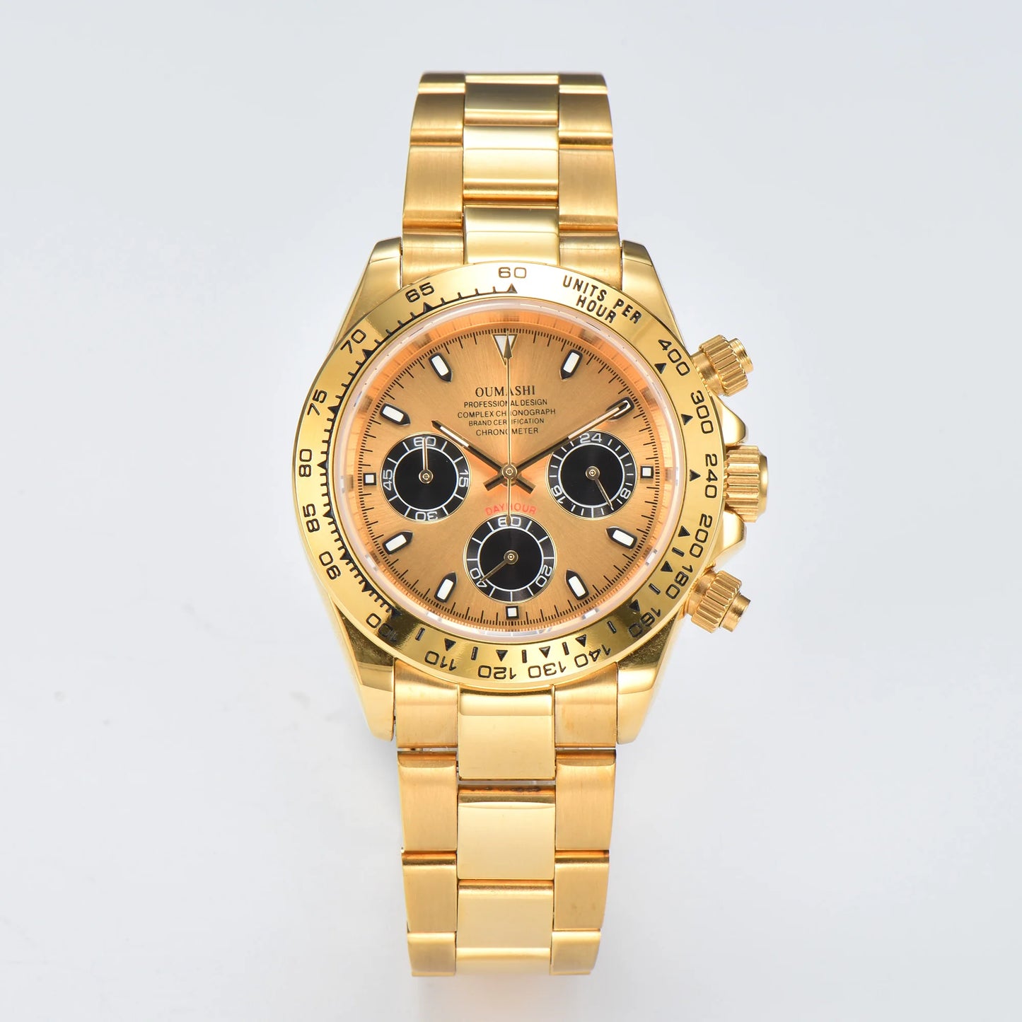 Men's luxury watches VK63 watch Sports Quartz Watch Sapphire multifunctional Mechanical timing watch for vk63 Movement