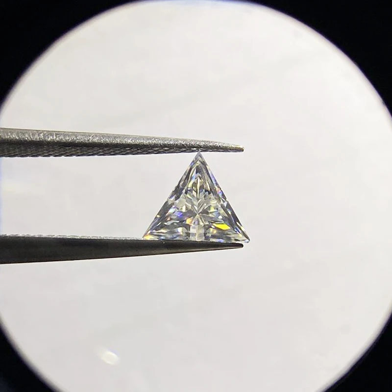 Earrings D Color Super White Moissanite Diamond Round / Oval / Pear / Radiant / Emerald / Heart / Princess / Cushion / Asscher Shape