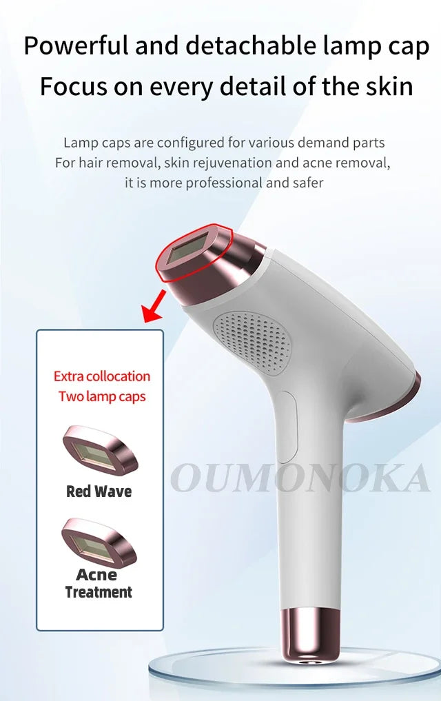 Permanent Laser Hair Removal Bikini Women's IPL Depilators Shaver Facial Hair Cutting Machine Men's Razo to Remove Hair Trimmer