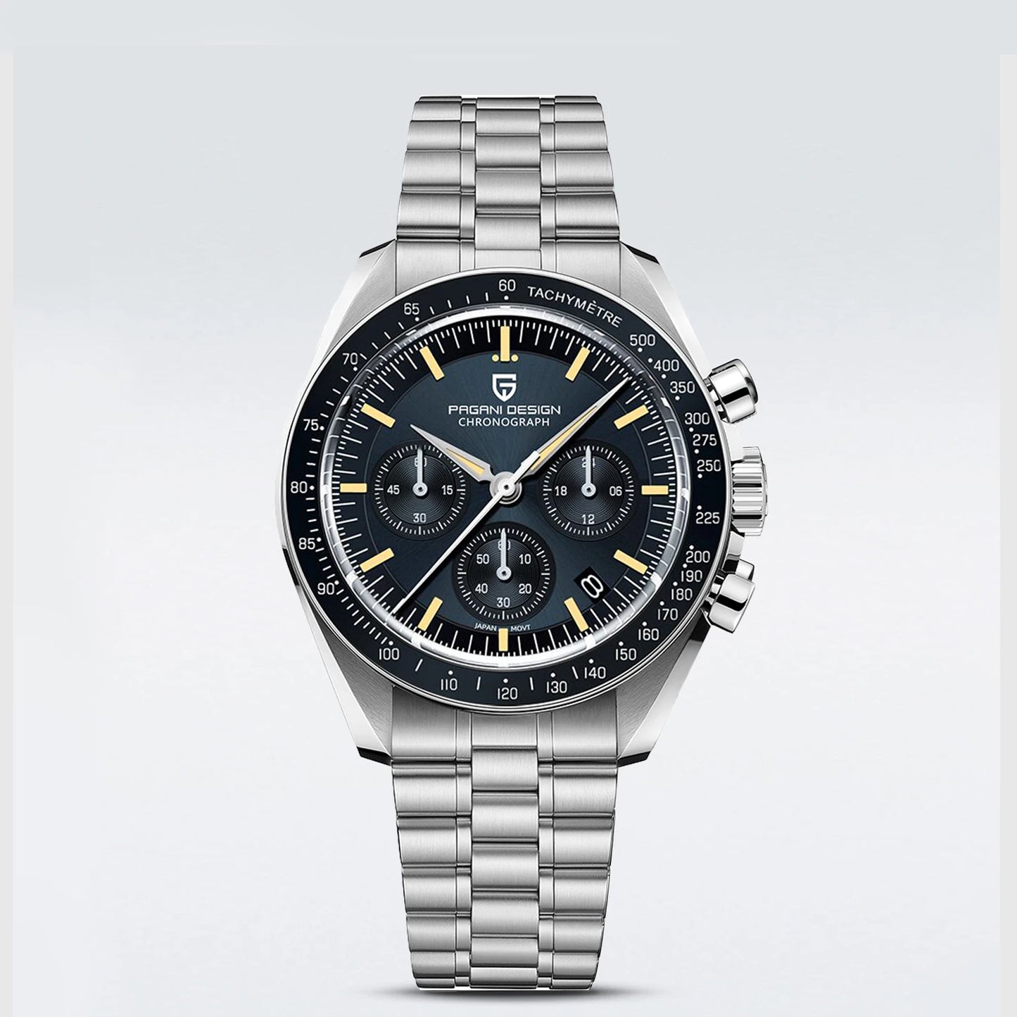 PAGANI DESIGN 2025 New Men's Watches Retro Luxury Tribute to CK2998 Quartz Watch For Men Speed Chronograph AR Sapphire crystal