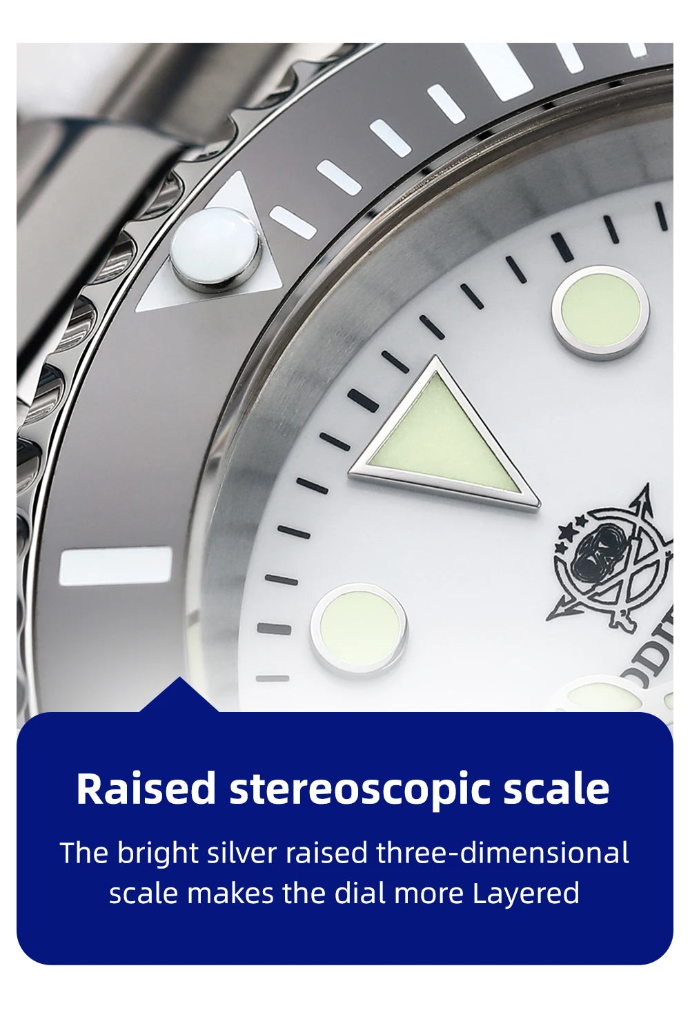 ADDIESDIVE High Quality Luxury Men Quartz Watch 20Bar BGW9 Super Luminous relógio masculino 316L Stainless Steel Dive WristWatch