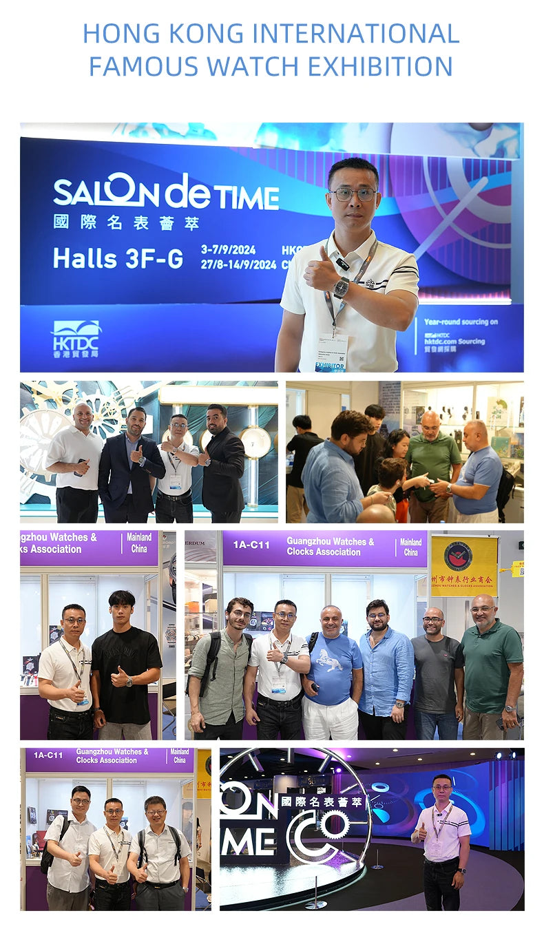 HANBORO fully automatic mechanical men's watch hollowed out wristwatch trend waterproof luminous watch