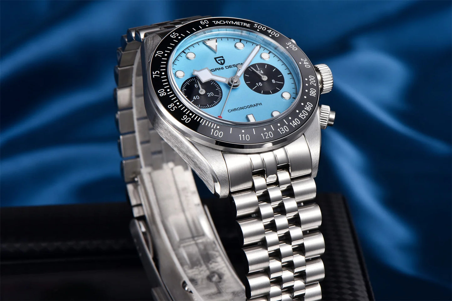 2025 New PAGANI DESIGN BB Flamingo Chronograph Luxury Sports Quartz Watch Men Sapphire mirror 100M Waterproof Fashion Wristwatch