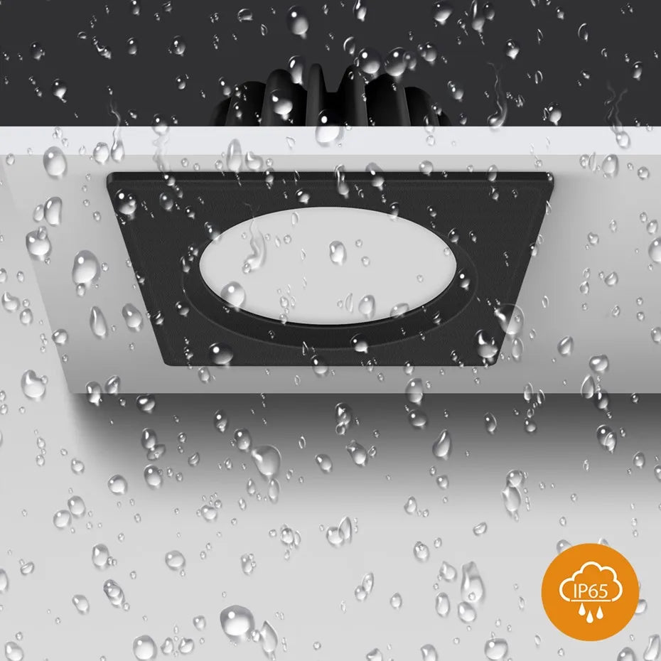 Waterproof LED Ceiling Lamp 7W 15W LED Recessed Ceiling Lights for Bathroom Spot Light Led Spotlight Fixture Kitchen Panel Light