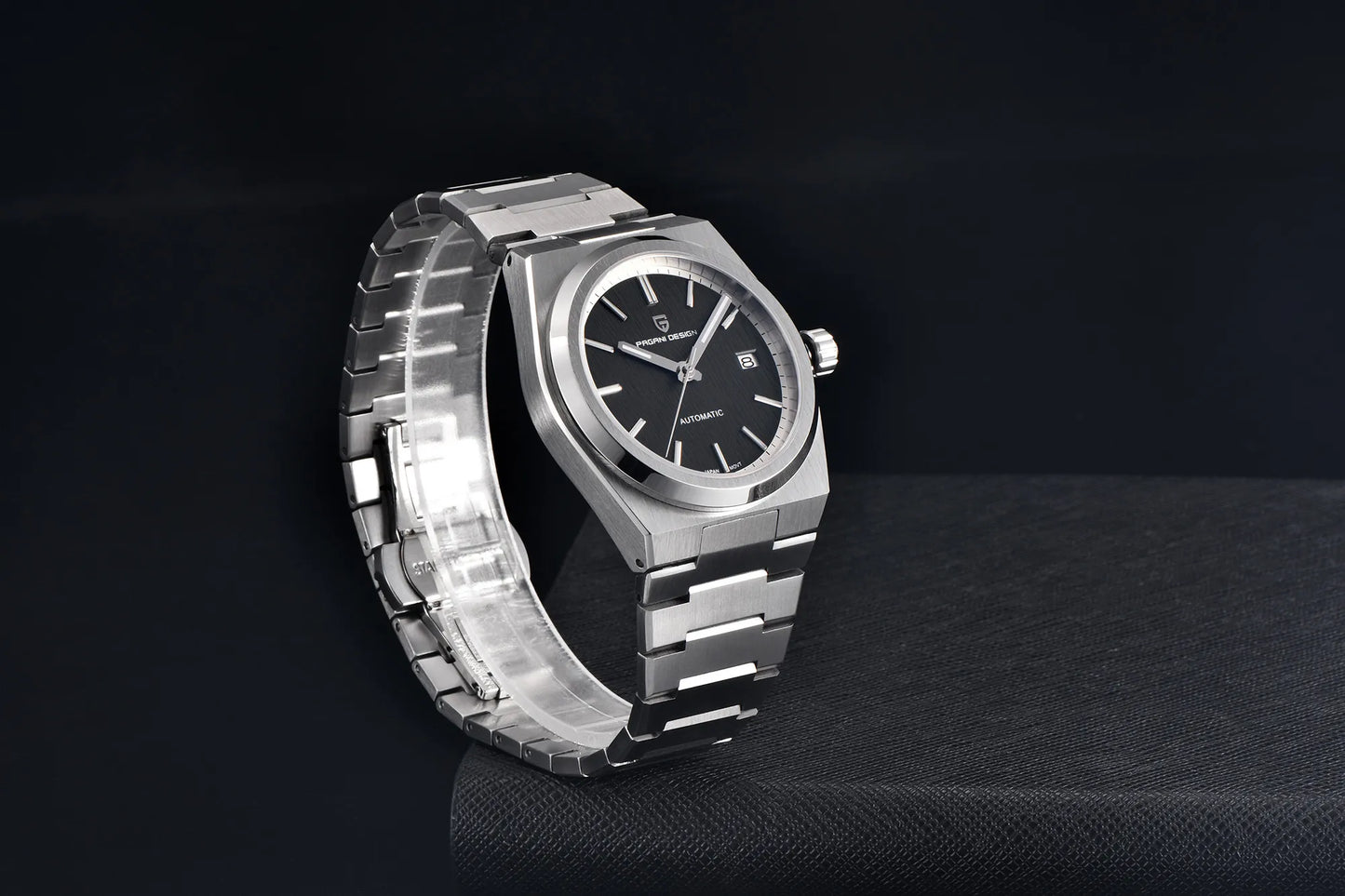 Pagani Design 2024 New 40MM Men's Automatic Mechanical Watch Nh35 Luminous C3 Sapphire Stainless Steel Waterproof 10Bar Reloj Ho