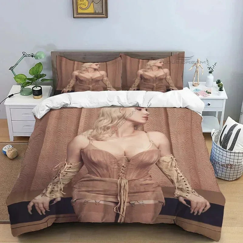Popular Star B-E Singer Bedding Set Duvet Cover Bed Set Quilt Cover Pillowcase Comforter king Queen Size Boys Adult Bedding Set