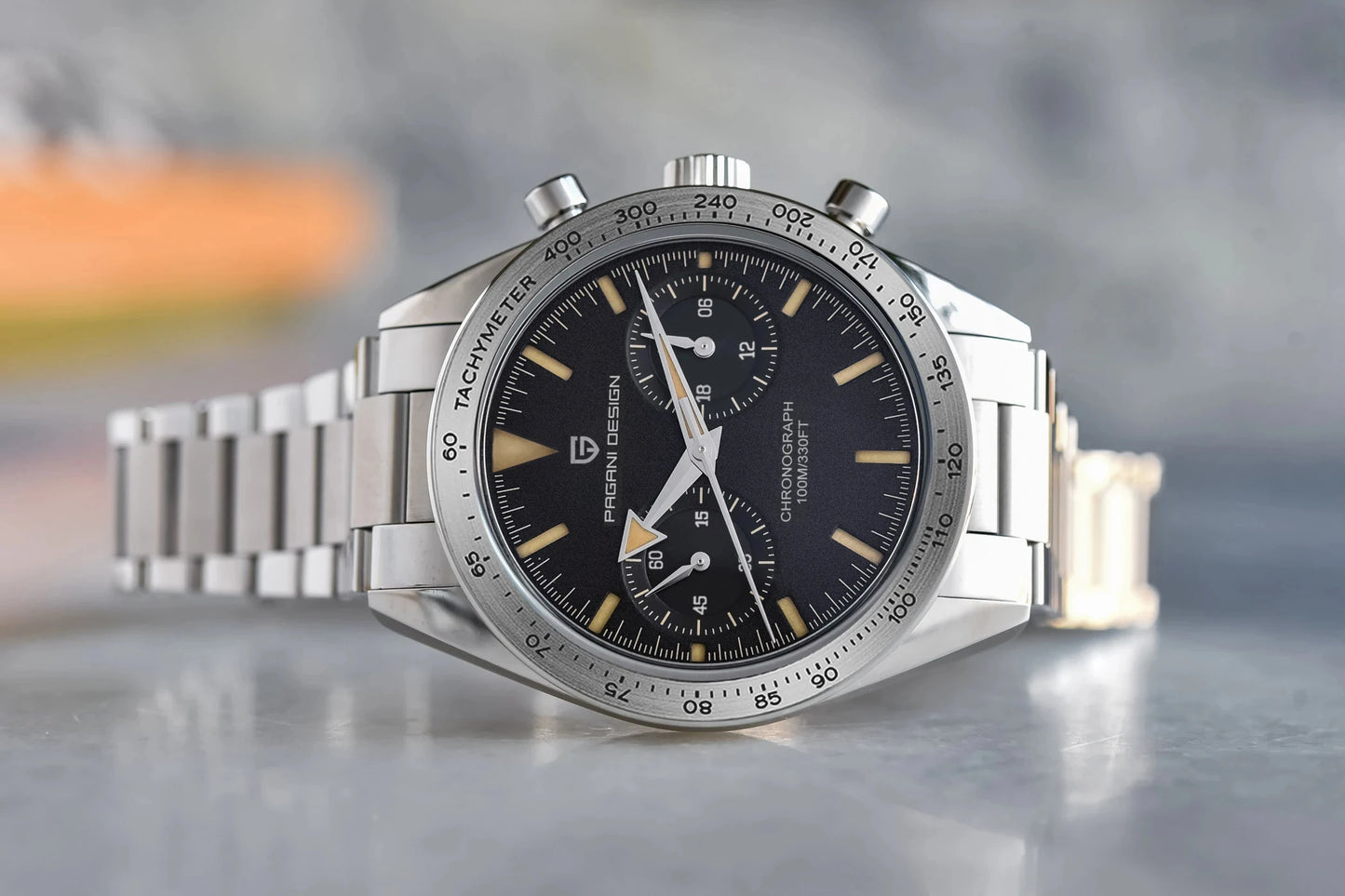 2025 New PAGANI DESIGN Retro Moon Men's Watches Luxury Quartz Watch Men Chronograph Wristwatches AR Sapphire Waterproof Luminous