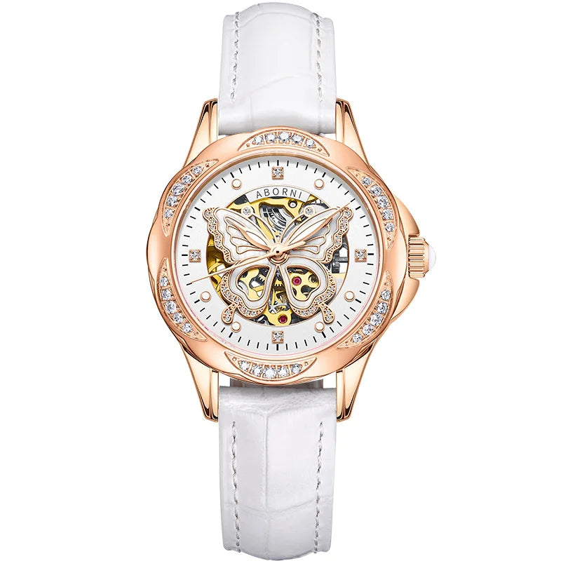 New Fashion Womens Mechanical Watches for Woman Simple Stainless Steel Pagani Designs Women Automatic Watch Gifts Reloj Mujer