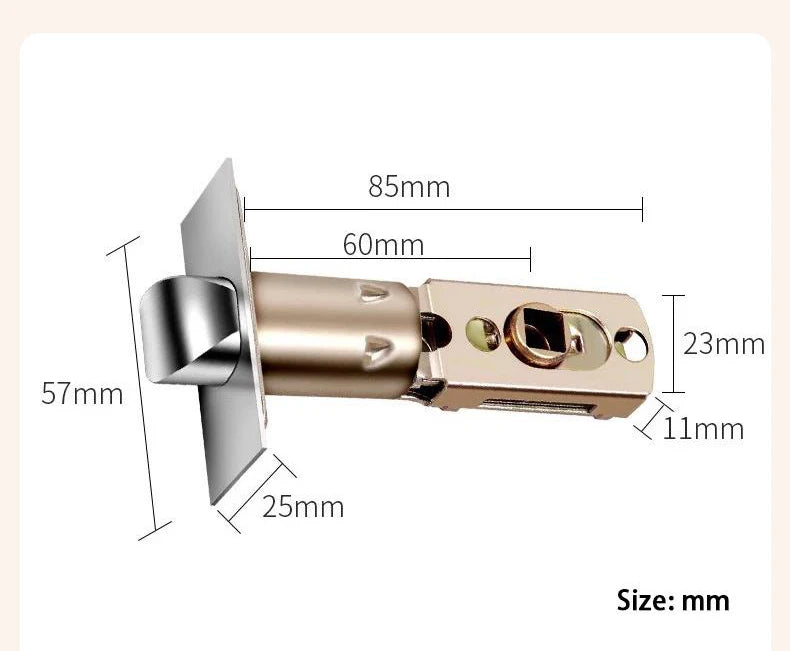 Smart door lock four in one fingerprint password IC card Tuya APP remote unlocking mechanical key suitable for home apartments