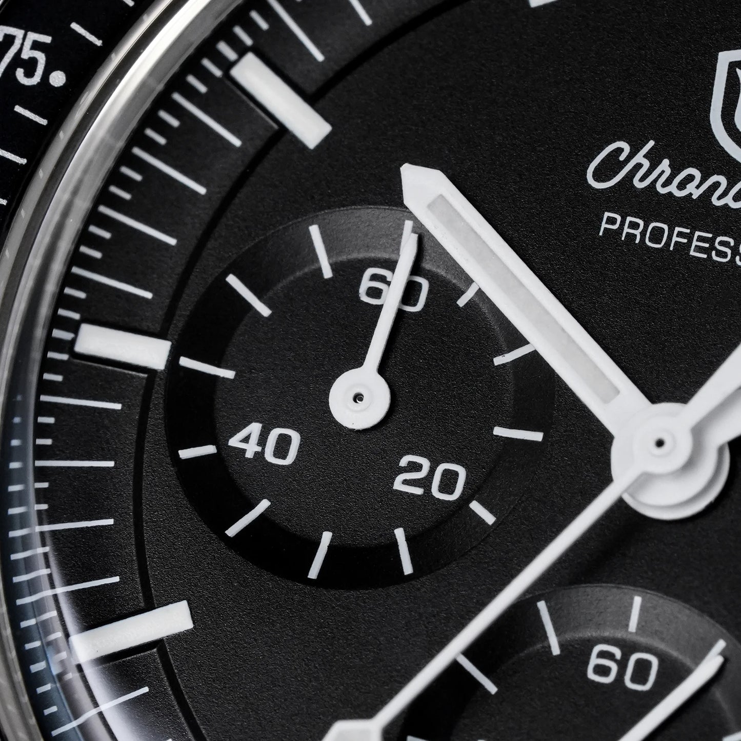 Watchdives WD1863 Quartz Watch VK63 Chronograph Movement Bubble Sapphire Crystal 10Bar Waterproof Luminous 39mm Vintage Watches