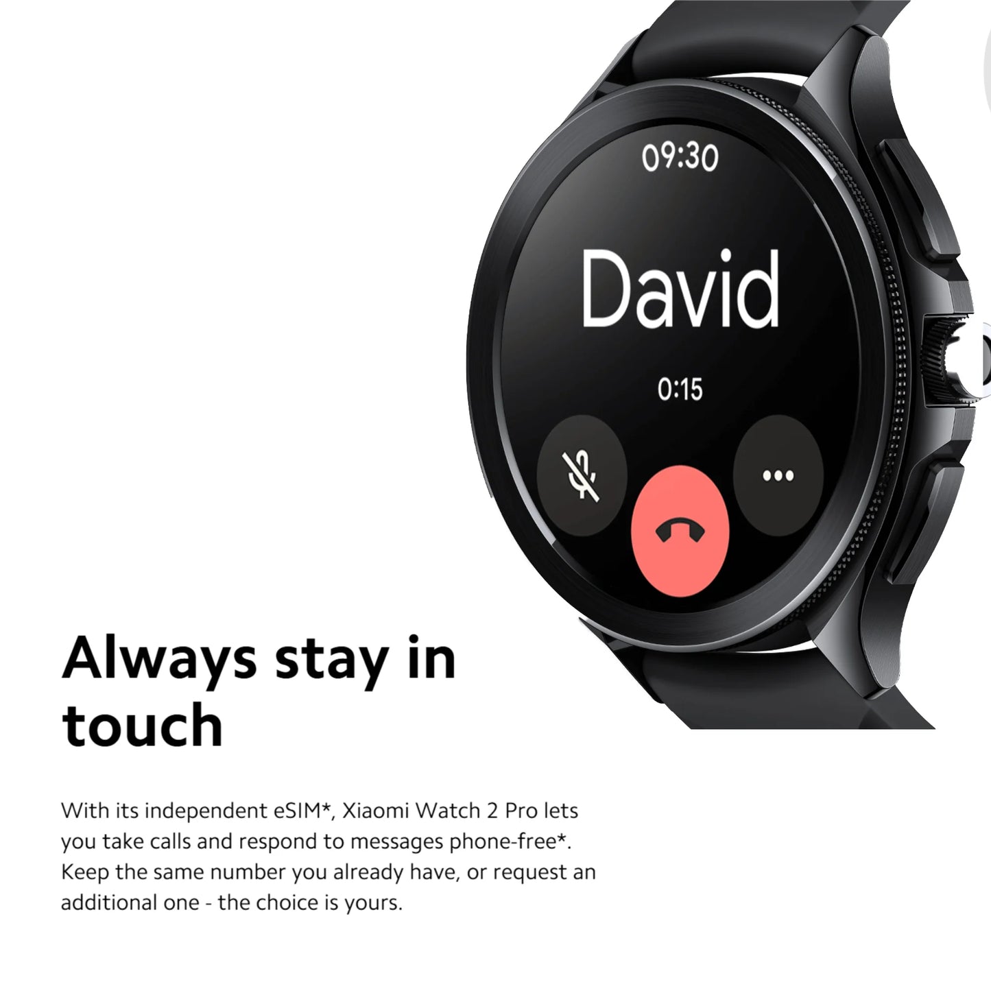 Xiaomi Watch 2 Pro 2GB 32GB 1.43" AMOLED Display 326 PPI 150+ Sports Modes Qualcomm Snapdragon W5+ Gen 1 Magnetic Charge 54.5g