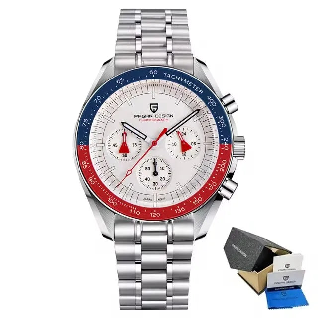 PAGANI DESIGN Men's Watches Top brand Luxury Men Quartz Wrist Watch Automatic Date Speed Great Master Chronograph Reloj Hombre