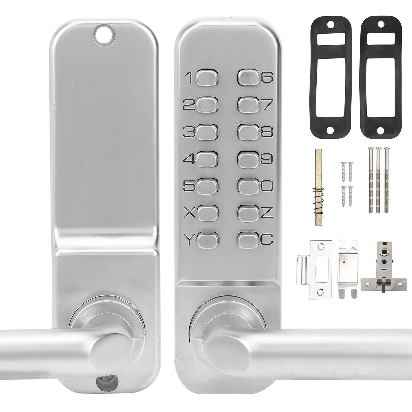 Smart Mechanical Door Lock Digital Password Entry Non‑Power Anti‑Theft Safety Home Accessroy