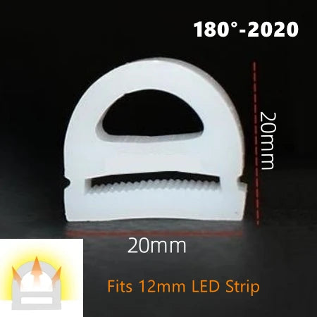 Round Flexible Silicone Strip Light 360 Degree Glowing IP65 Outdoor LED Soft Neon Tube Tape Lamp DIY Minimalist Linear Lighting