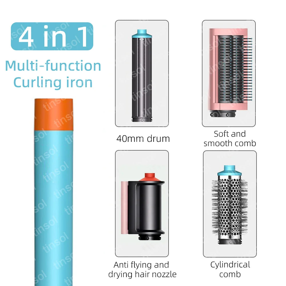 7-in-1 Multi-Function Hair Dryer Curling Iron and Straightener Set—Achieve salon-quality styling results right at home
