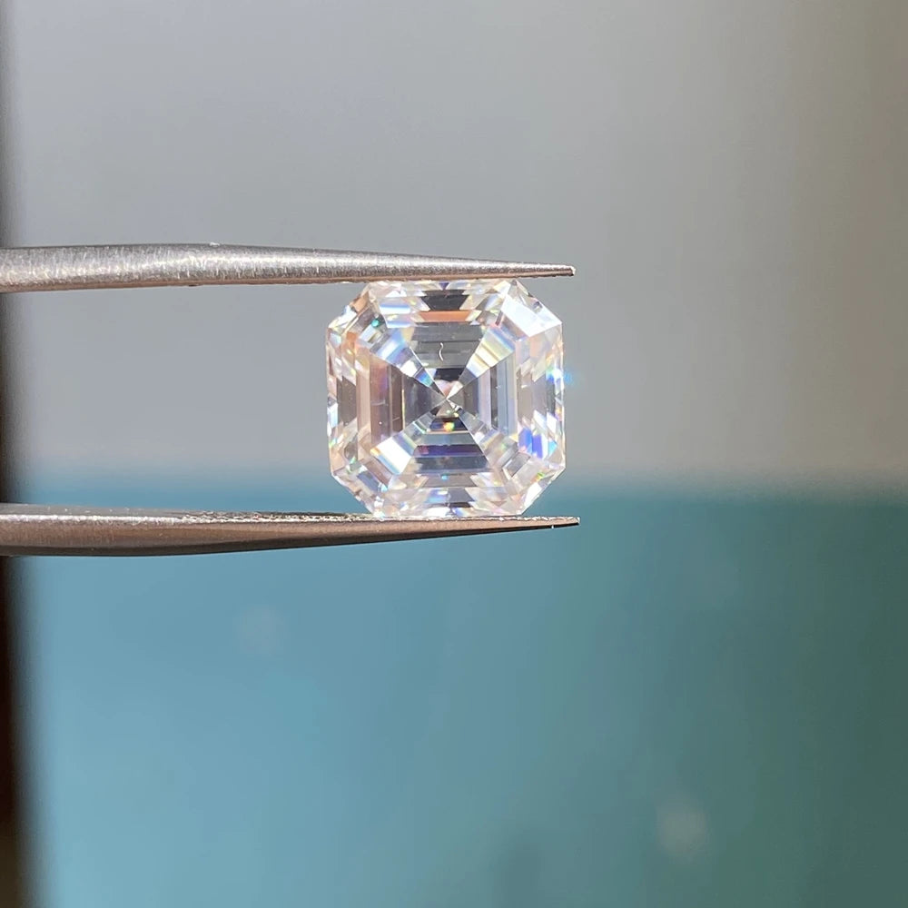 Earrings D Color Super White Moissanite Diamond Round / Oval / Pear / Radiant / Emerald / Heart / Princess / Cushion / Asscher Shape