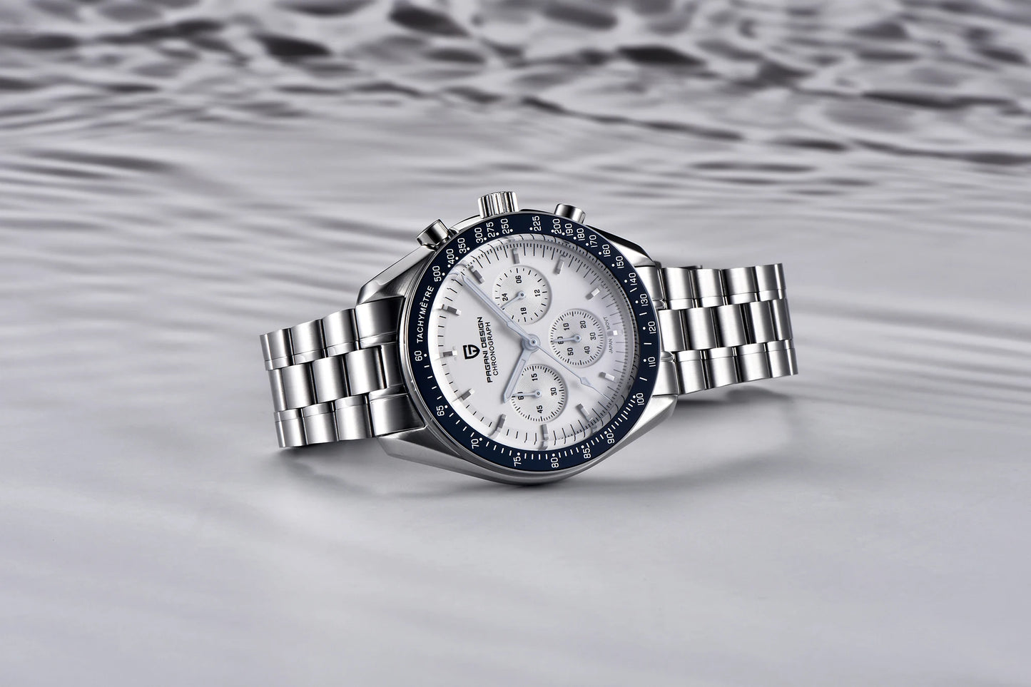 PAGANI DESIGN PD1701 Gold Luxury Men's Watches Quartz Wristwatches Chronograph VK63 Watch For Men AR Sapphire Mirror Clock Gifts