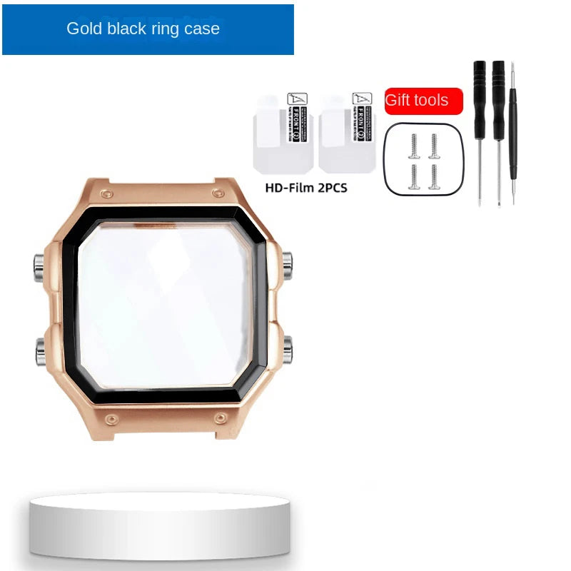 Casio AE1200 case mod kit modification all metal case 3299 AE-1200 bezel glass waterproof ring kit 304 stainless steel part