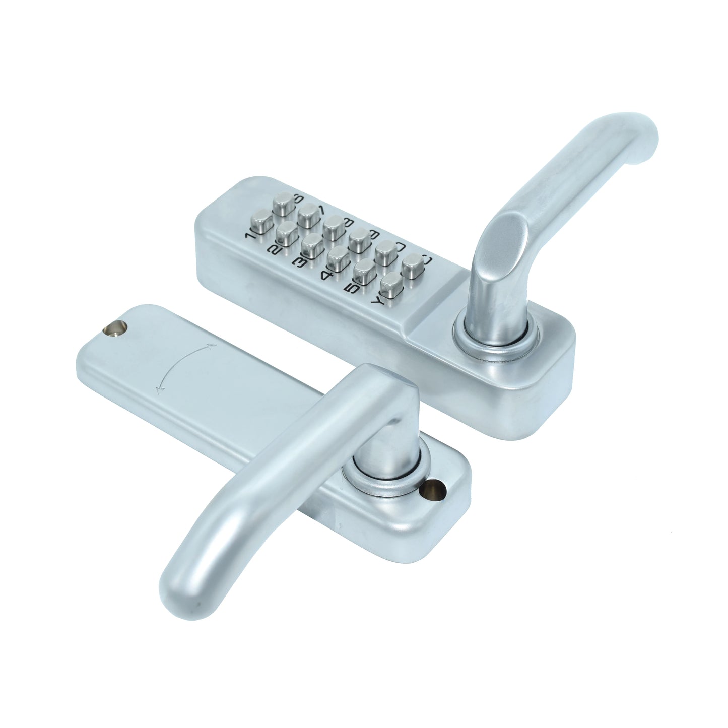 IP68 Waterproof Mechanical Password Number Single Latch Deadbolt Lock No Need Power For Outdoor Indoor Wooden Metal Door