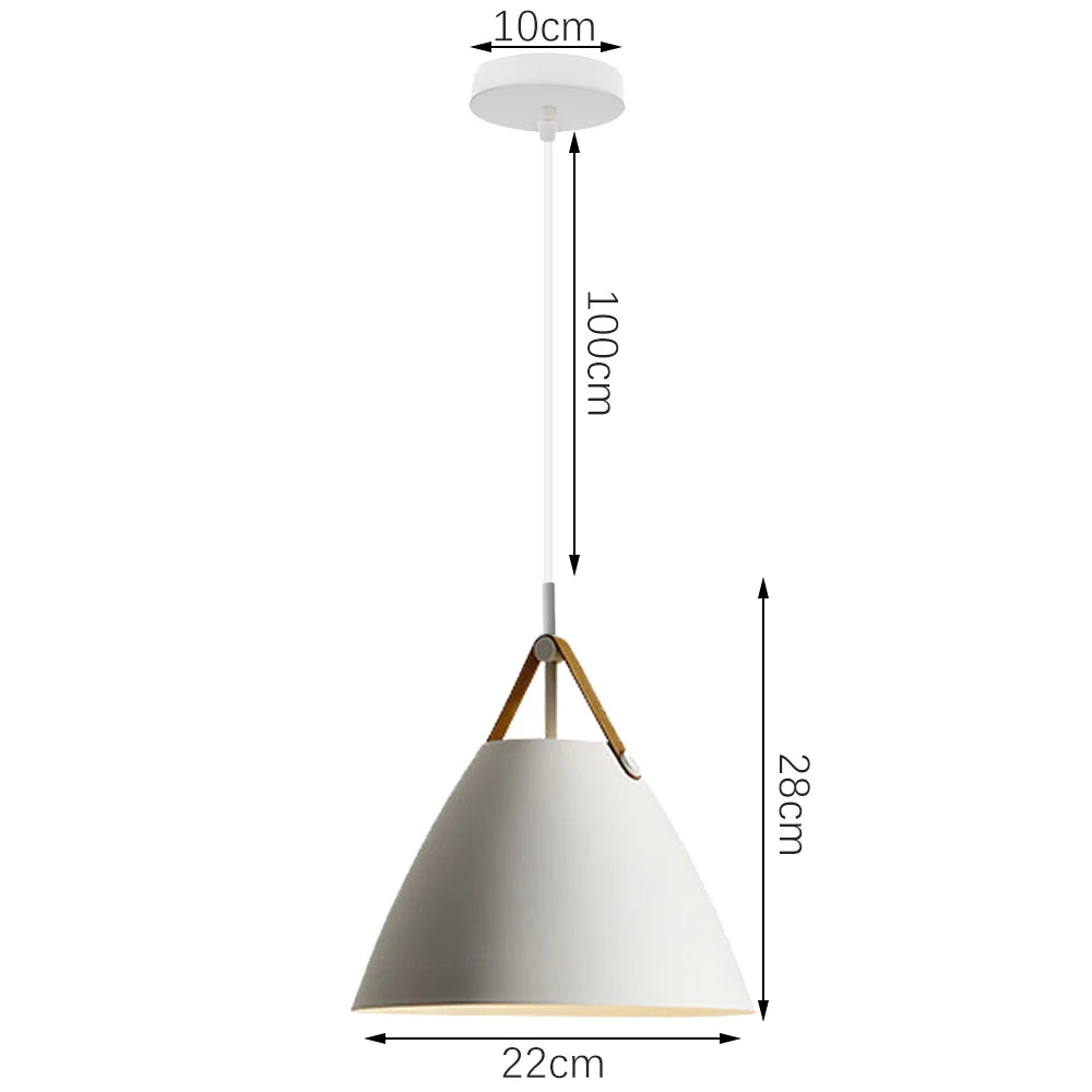 Modern Aluminum Pendant Light Nordic Ceiling Lamp for Living Room Hanging Lighting Fixture Restaurant Kitchen Ceiling chandelier