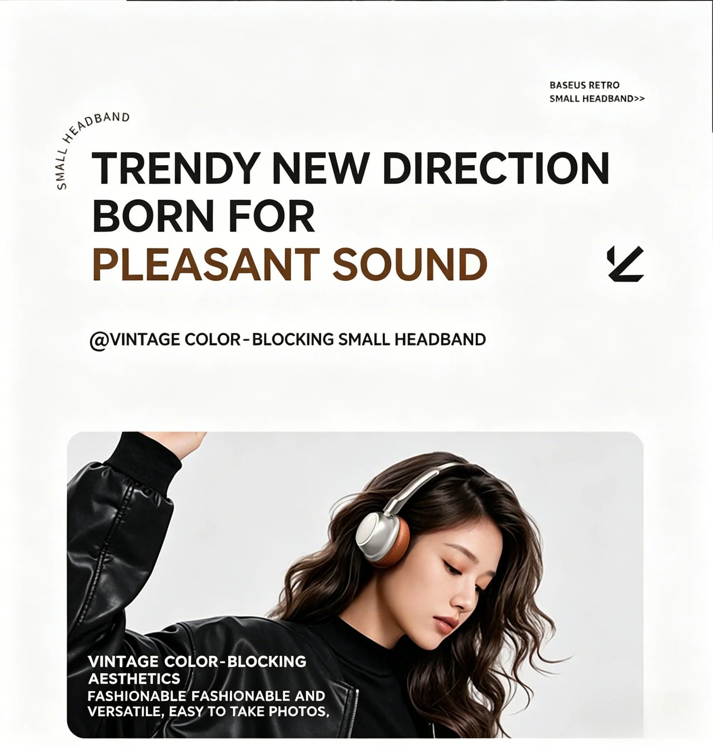 High-Quality Wireless Bluetooth-compatible Headphones, Smart Noise Cancelling, Universal Music Earbuds, V6.0 Headset Earphones