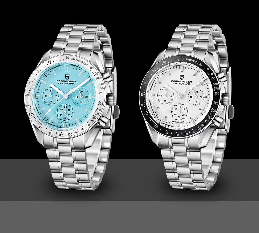 PAGANI DESIGN Men's Watches Top brand Luxury Men Quartz Wrist Watch Automatic Date Speed Great Master Chronograph Reloj Hombre