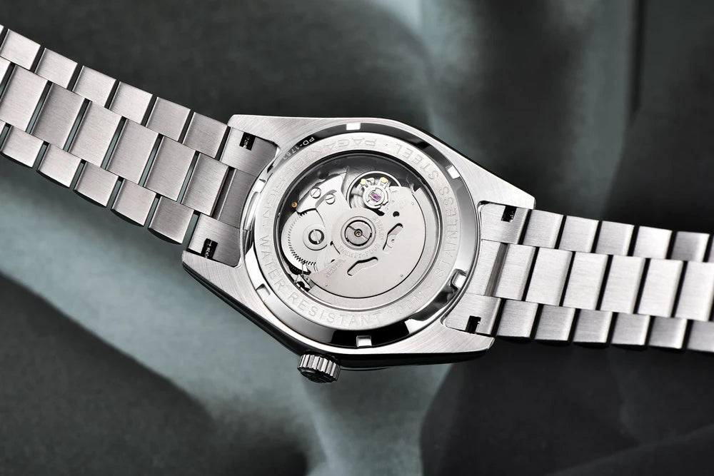 PAGANI DESIGN 2025 New Blue DD40 Luxury Automatic Watch For Men Mechanical Wristwatch Men Japan NH36A Movt Sapphire crystal