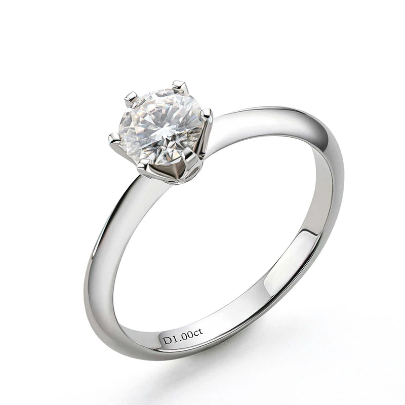 GRA Certified 1.5-3ct Oval Moissanite Diamond Rings Women S925 Sterling Silver Engagement Wedding Anniversary Ring Jewelry Gifts