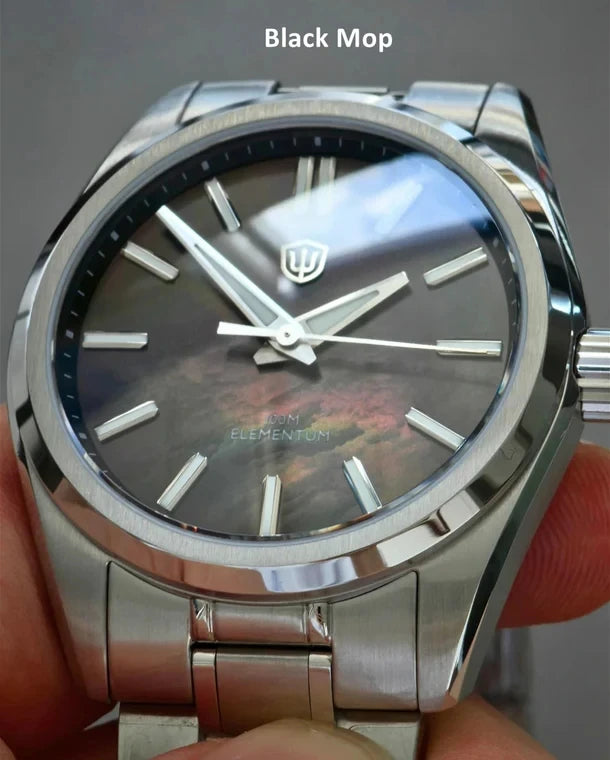 Watchdives WD0003C 38mm Men Watch VH31 Sweep Seconds Quartz Movement Sapphire ice Crack Dial Luminous 10Bar Waterproof Watches