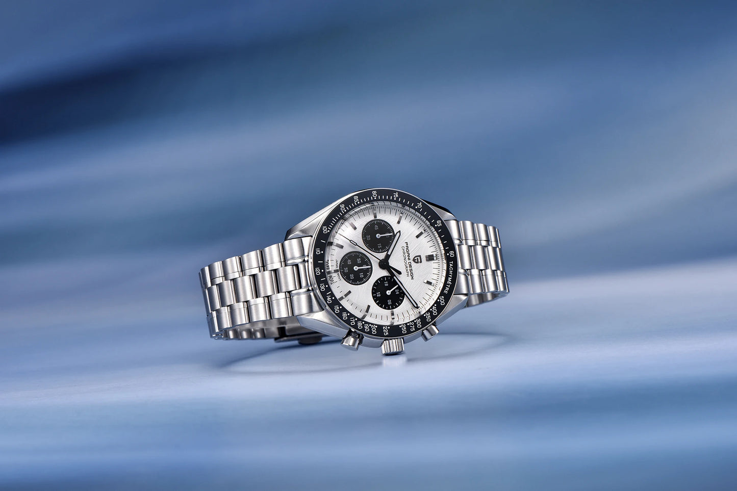 PAGANI DESIGN 2025 New Moon Men's Watches Luxury Quartz Watch Man Chronograph VK63 Men Gifts AR Sapphire Mirror Luminous Clock