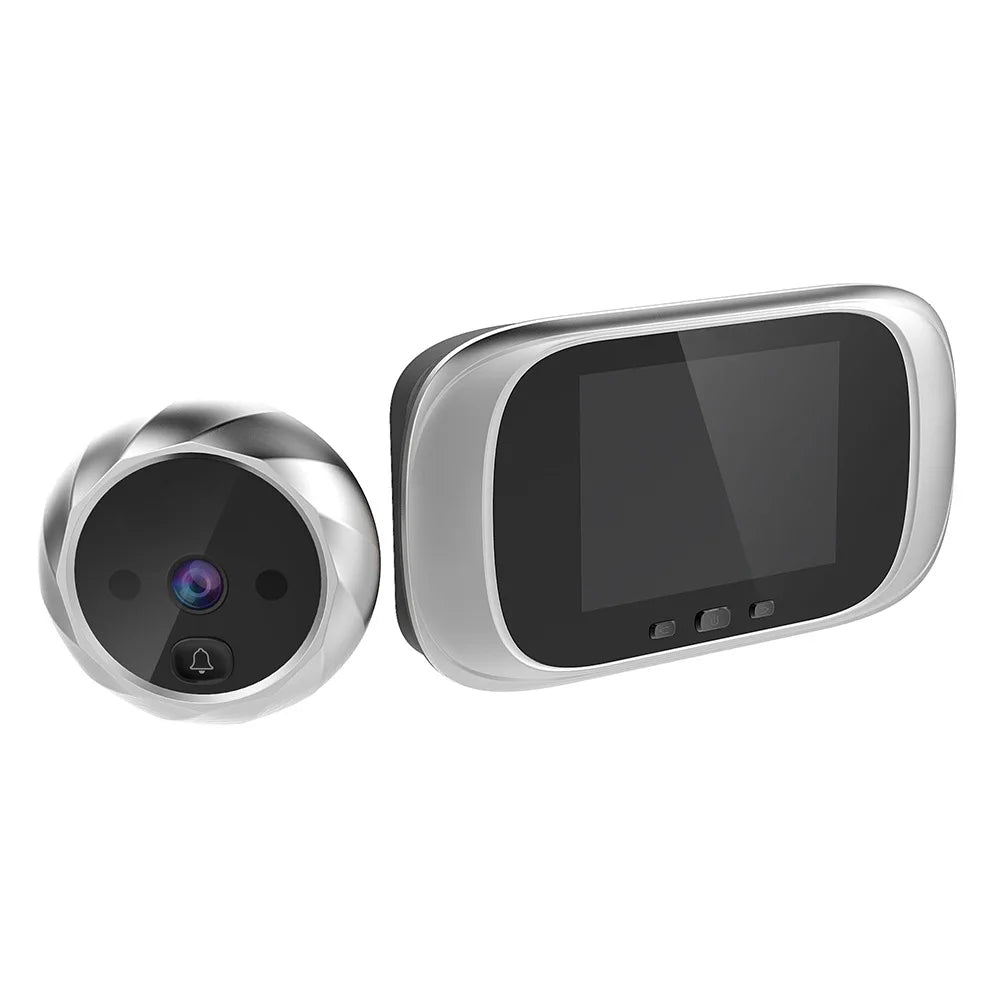 Digitale LCD 2,8-Zoll Video-Türklingel, Türspion-Monitor, Tür-Auge Überwachungskamera 90 Grad Türklingel