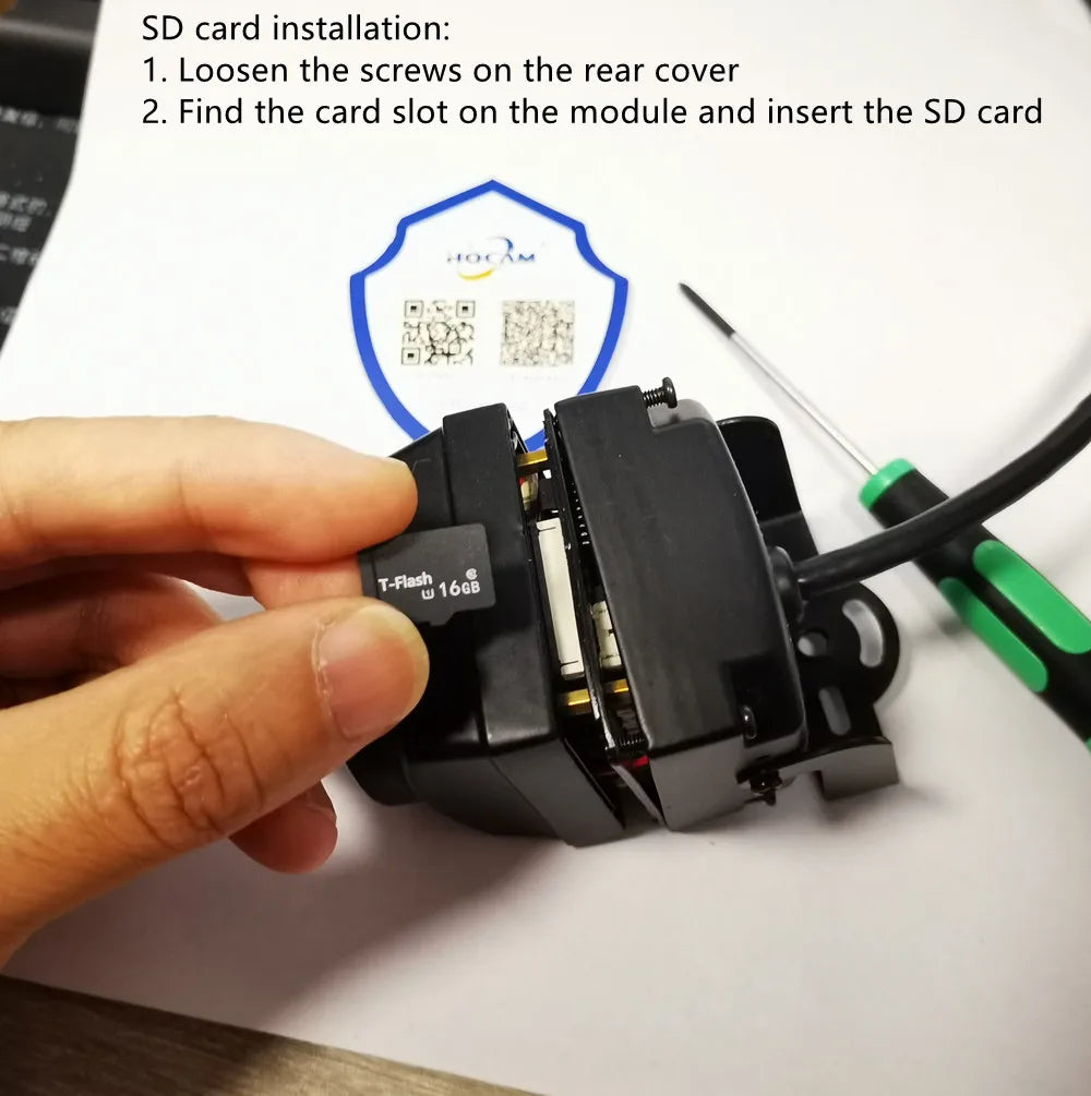HQCAM Camhi 1920P 1080P Mini Waterproof IP66 TF card slot IR Night Vision IP Camera Wifi Outdoor Car & Vehicle Fleet & Bird Nest