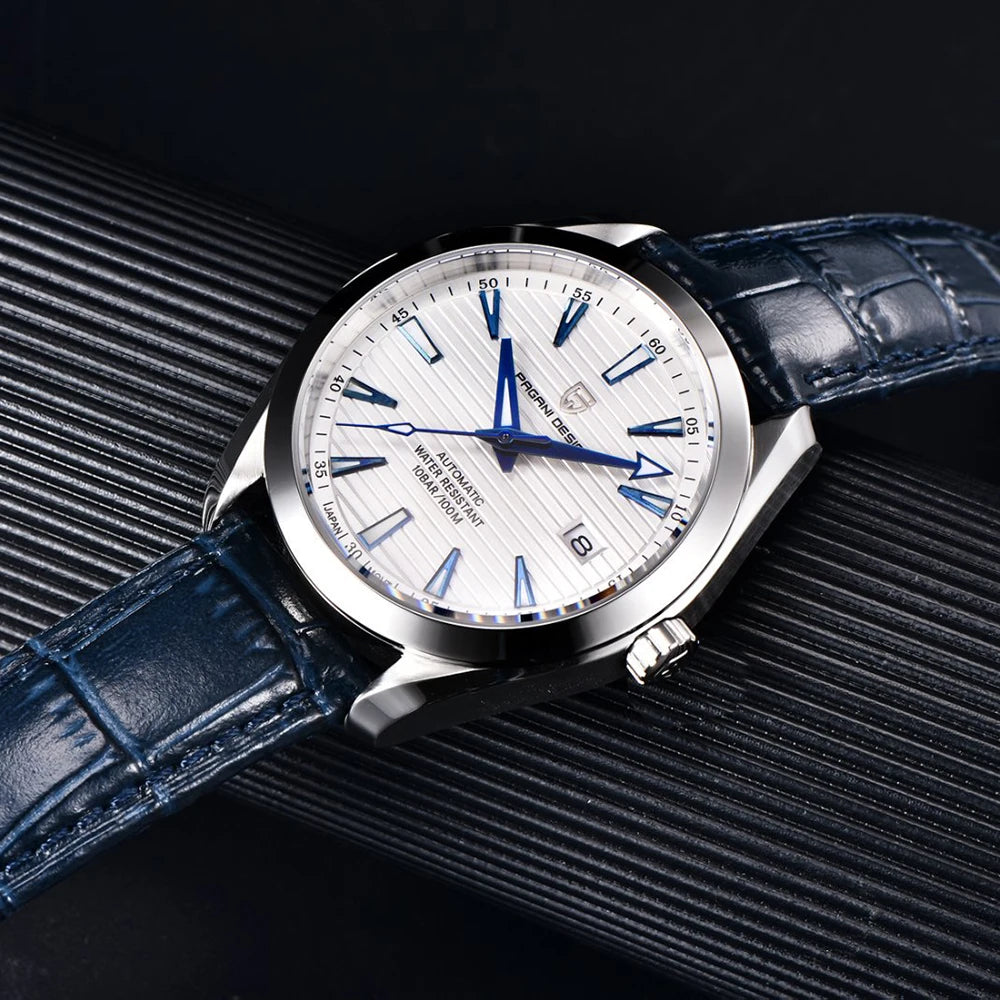 PAGANI DESIGN 2025 40MM Men's Watches Luxury Automatic Watch For Men Mechanical Watch Stainless Steel luminous business Watches