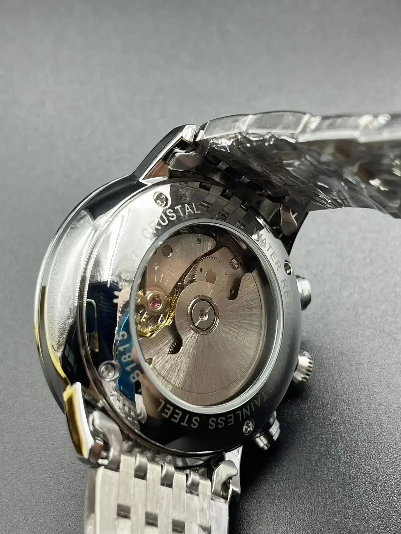 Luxury Men Watch Automatic Mechanical Watches Self Winding Business Stainless Steel Luminous Wristwatch Relojes Para Hombre 2020