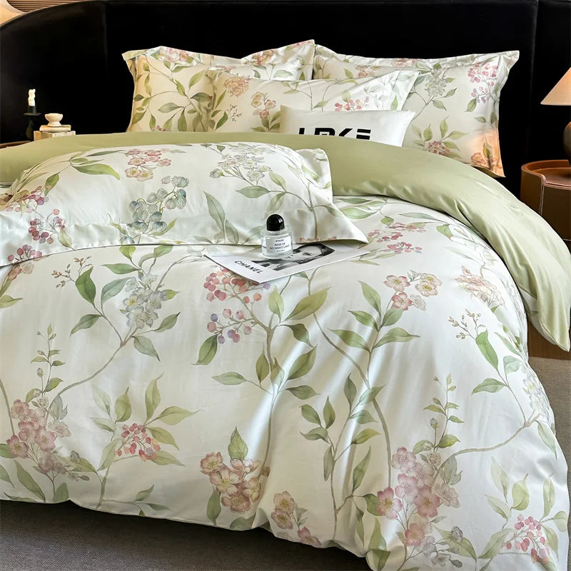 Svetanya Cotton Underwear Bedding Sets Linens Queen King Ru Size Print Sheet Pillowcase Blanket Cover Set
