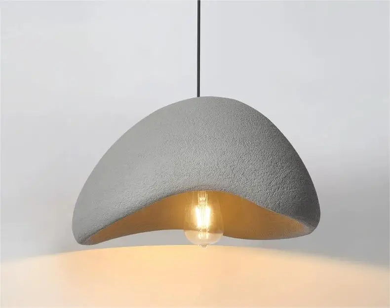 Nordic Wabi Sabi Pendant Light Modern LED Ceiling Chandelier Light for Living Room Dining Bedroom Bar Home Decor Hanghing Lamp