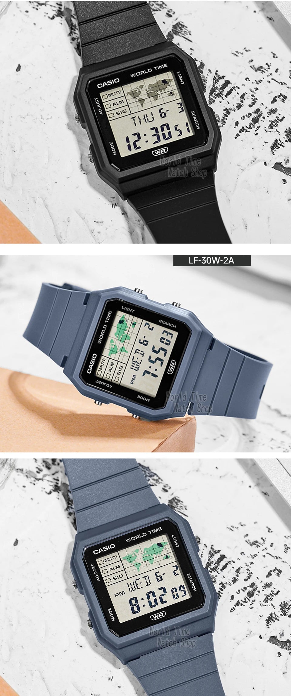 Casio watch men top luxur set military LED relogio digital watch sport Waterproof LF-30W- series