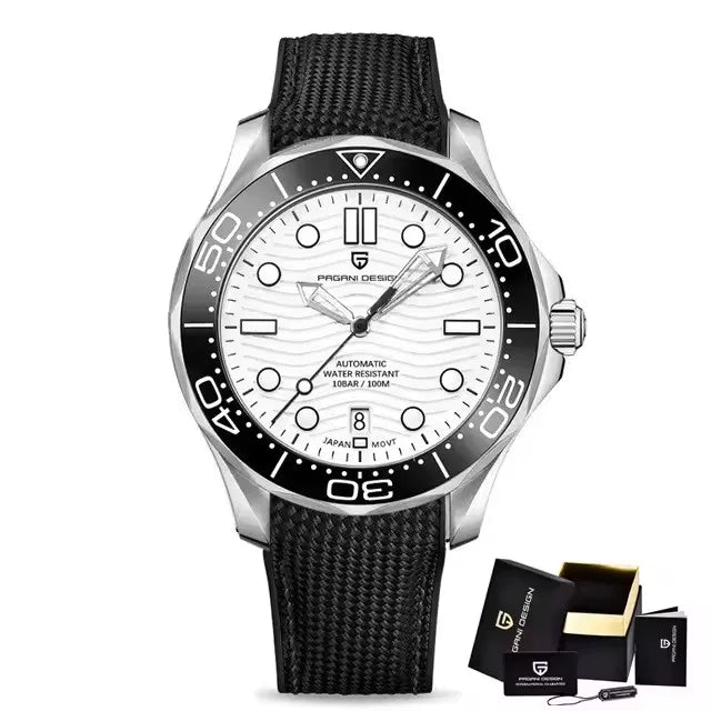 2025 New PAGANI DESIGN 007 Men's Watches Luxury Automatic Watch For Man NH35 Mechanical Wristwatches AR Sapphire Luminous Clock