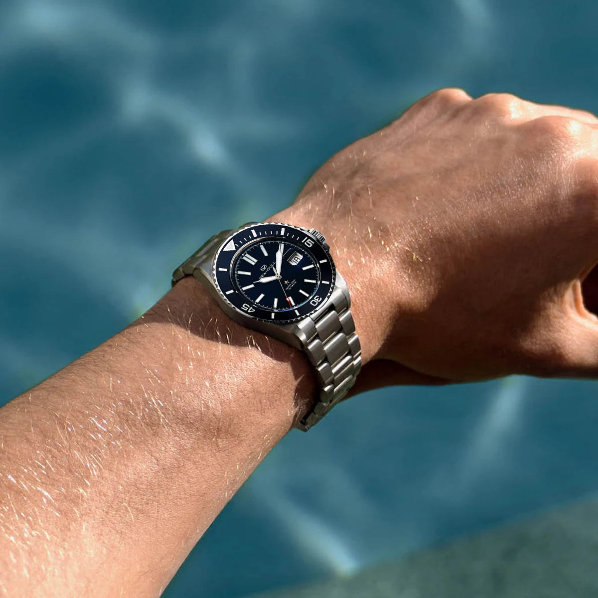 Seagull relogio masculino Men Watch 200m Diving Business Waterproof Fashion Automatic Mechanical Watch Ocean Series 816.32.1523