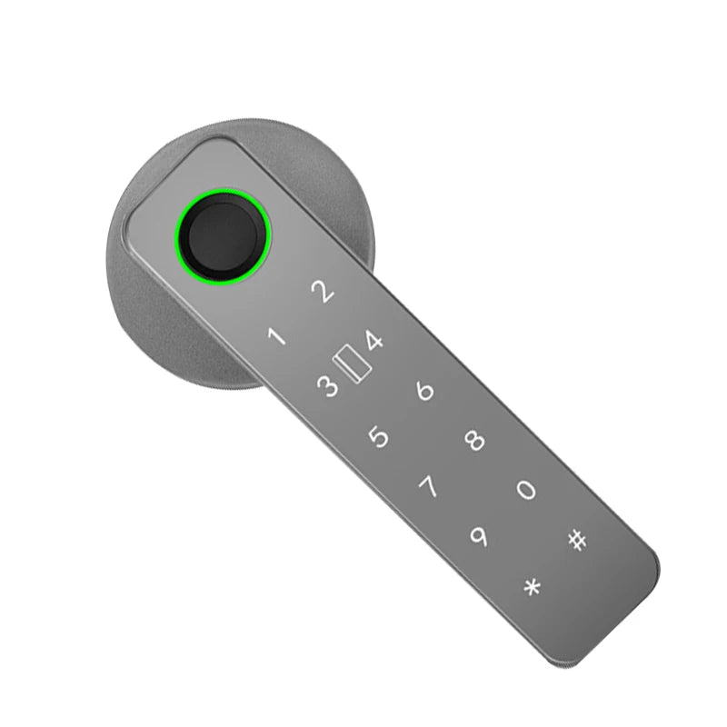 Smart Life App Wifi Remote Control Smart Fingerprint Password Rfid Ic Card Lock Dead Bolt For Indoor Home Wooden Metal Door