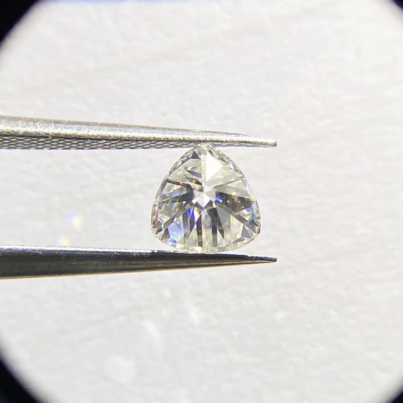 Earrings D Color Super White Moissanite Diamond Round / Oval / Pear / Radiant / Emerald / Heart / Princess / Cushion / Asscher Shape