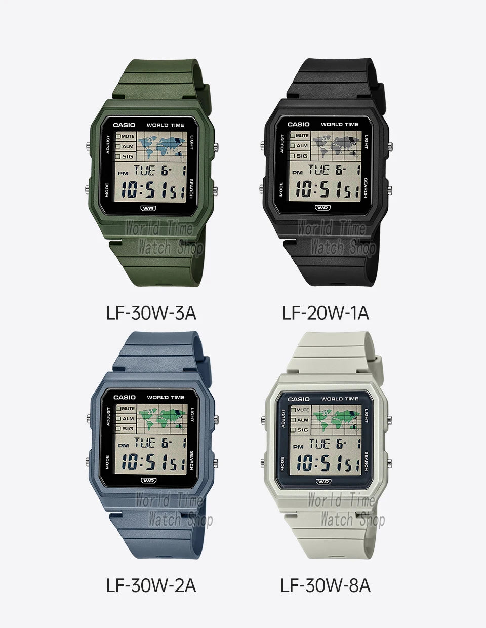 Casio watch men top luxur set military LED relogio digital watch sport Waterproof LF-30W- series