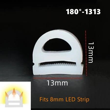 Round Flexible Silicone Strip Light 360 Degree Glowing IP65 Outdoor LED Soft Neon Tube Tape Lamp DIY Minimalist Linear Lighting