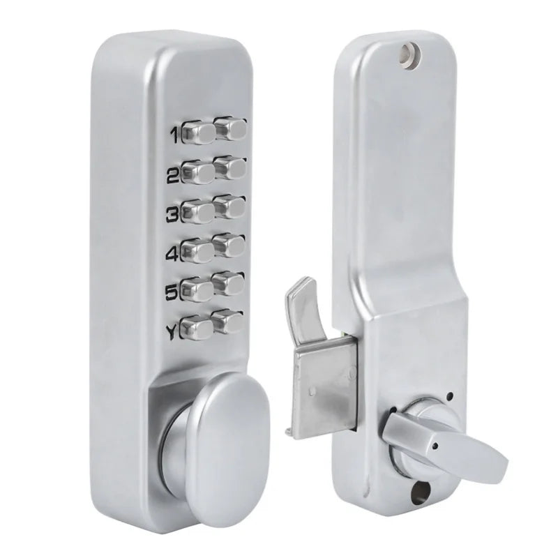 1-11 Digits Mechanical Combination Lock Sliding Door Keyless Access For Kitchen Office Balcony