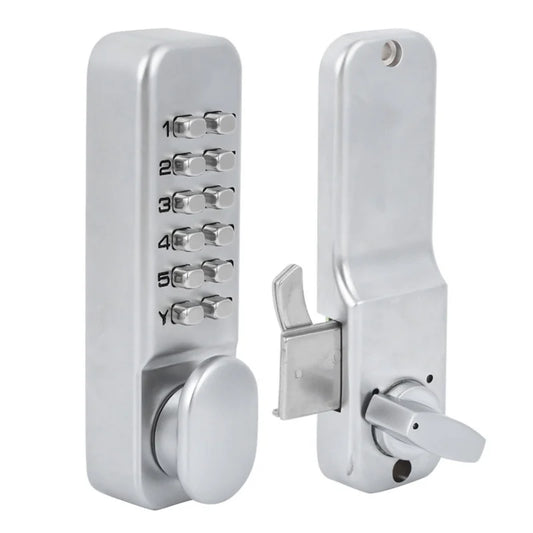 1-11 Digits Mechanical Combination Lock Sliding Door Keyless Access For Kitchen Office Balcony